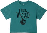 Wicked Cropped Drop Shoulder T-Shirt