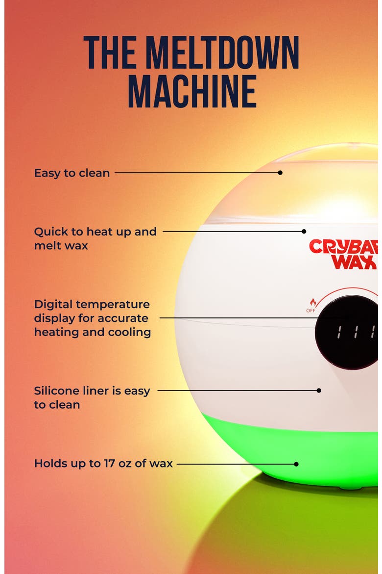 The Meltdown Machine Wax Warmer, Alternate, color, NO COLOR