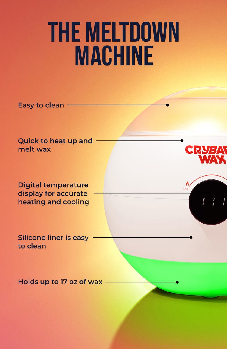 Crybaby Wax The Meltdown Machine Wax Warmer, Alternate, color, 