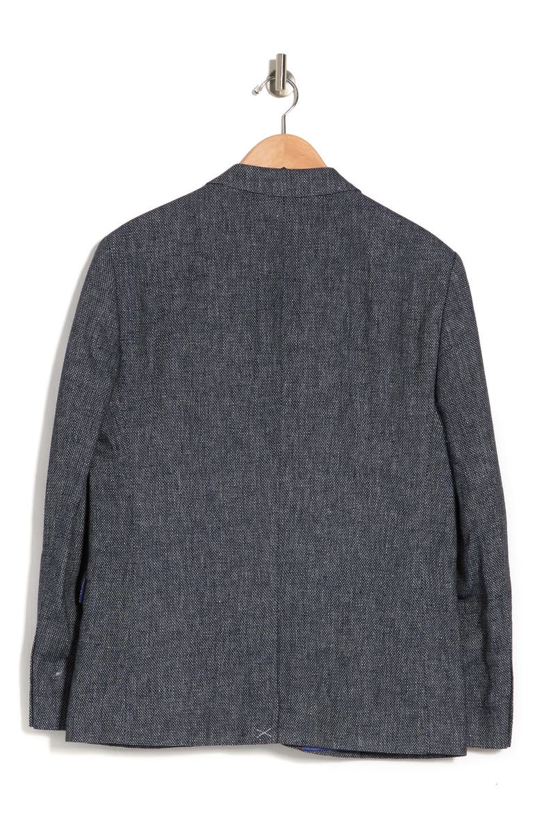 Linen Jacket, Alternate, color, NAVY