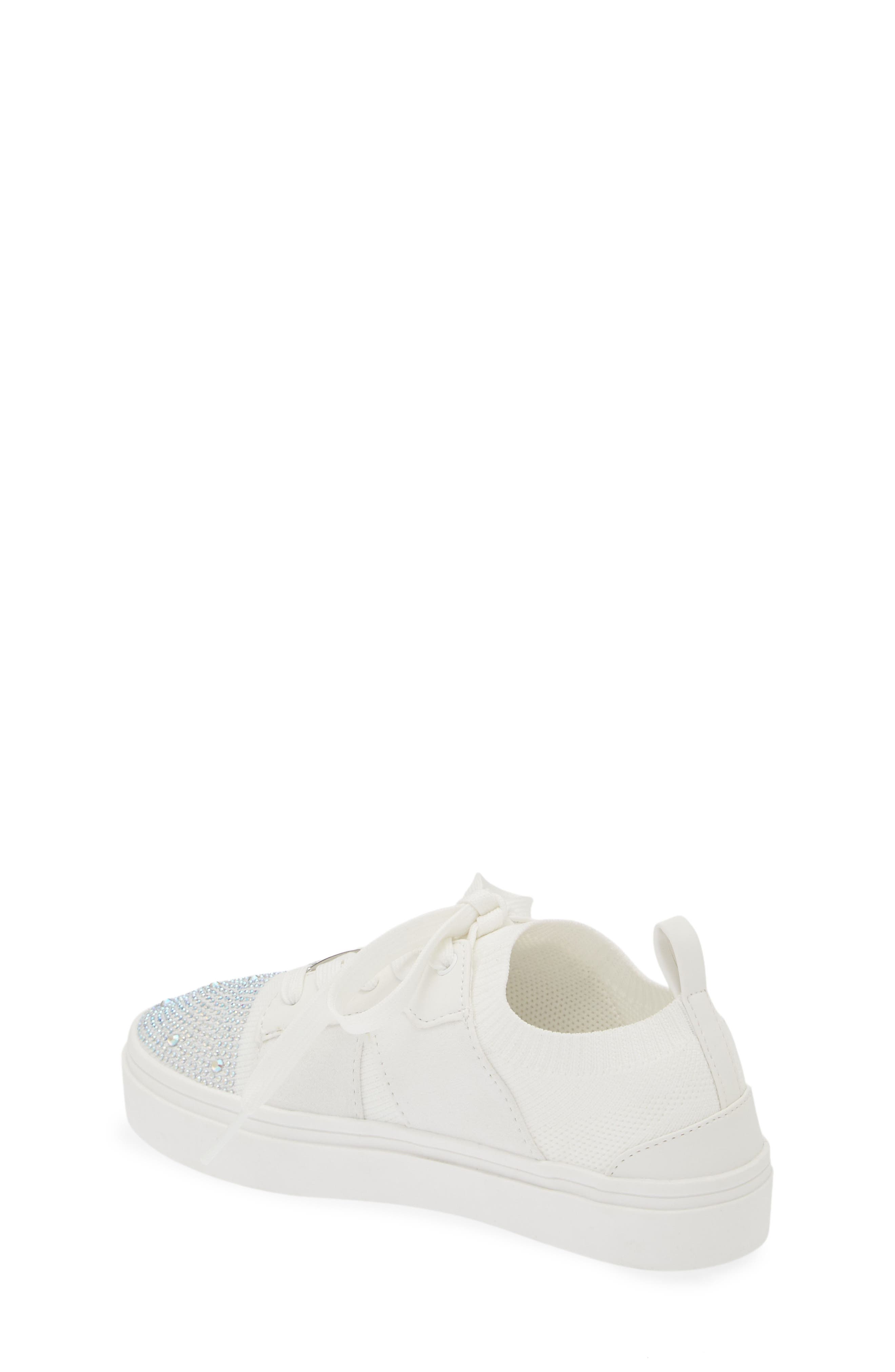 Vince Camuto Kids' Rhinestone Sneaker, Alternate, color, 
