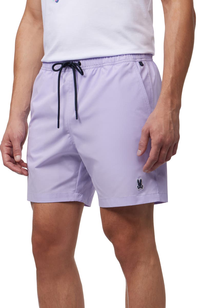 Psycho Bunny Lancaster Hydrochromic Swim Trunks, Alternate, color, 