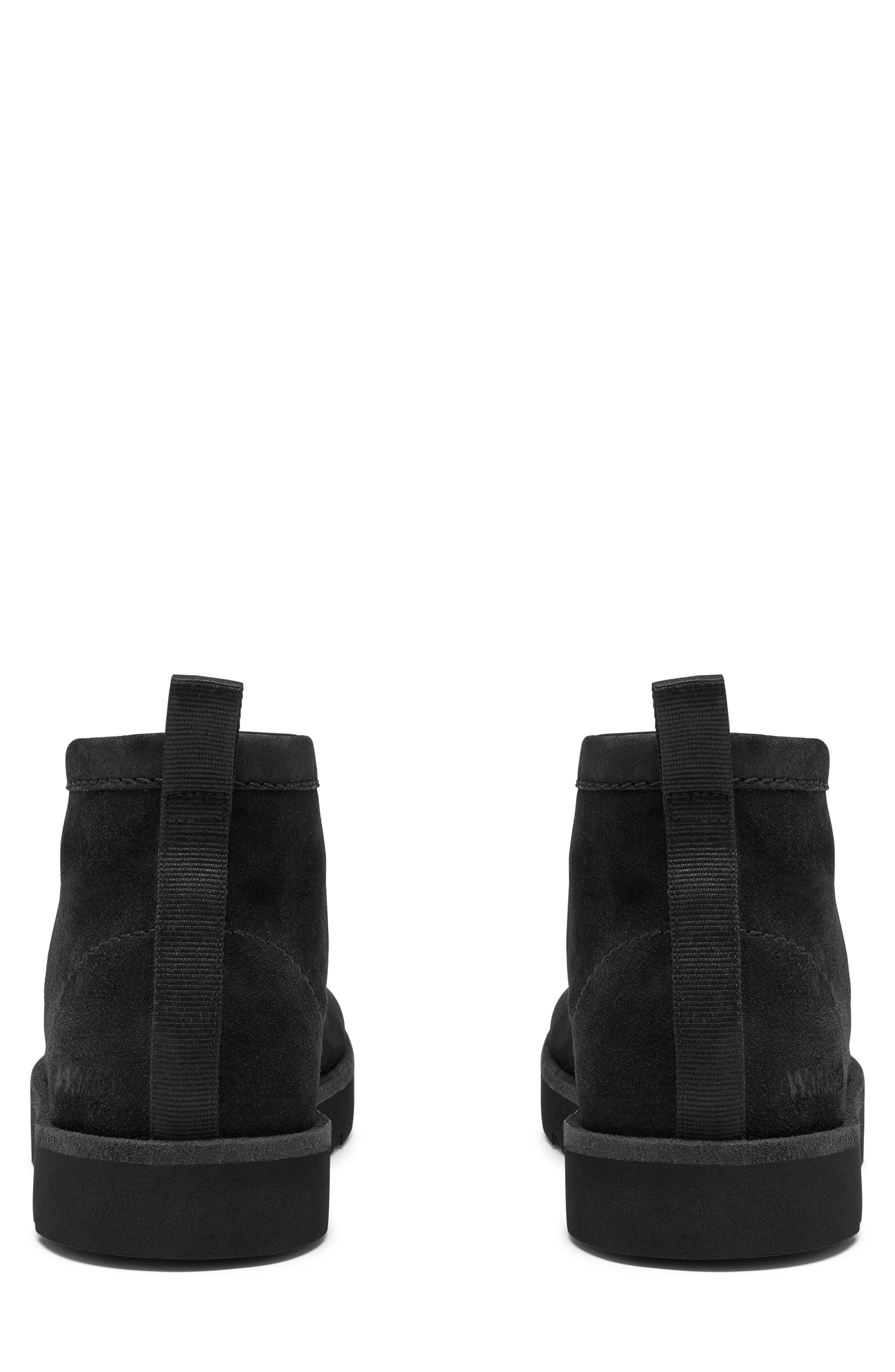 Meare Wallabee Chukka Boot, Alternate, color, BLACK/ BLK SUEDE