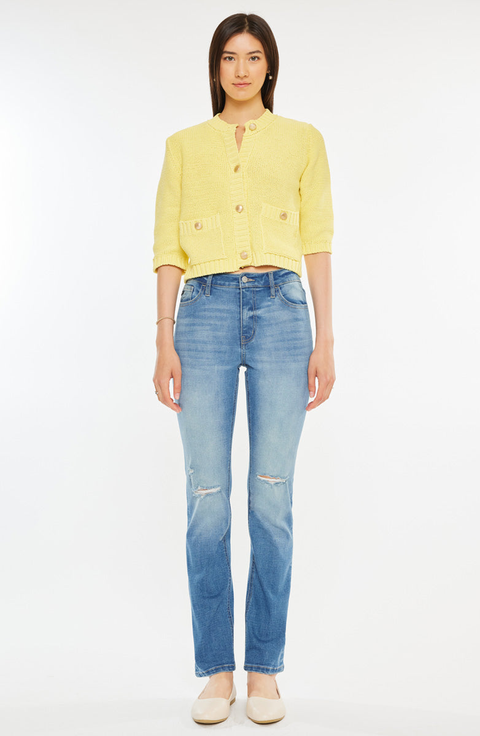 Diana Essentials High Rise Slim Straight Jeans