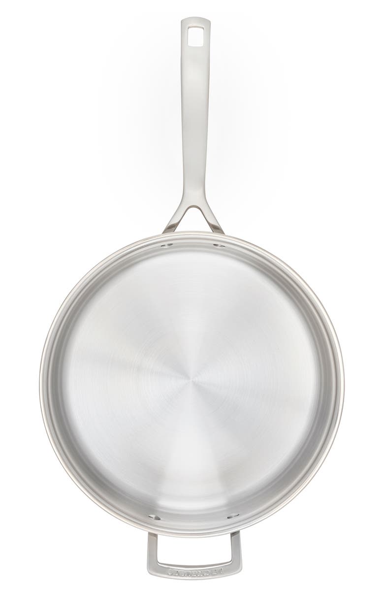 Le Creuset 6-Quart Classic Stainless Steel Sauté Pan, Alternate, color, Stainless Steel