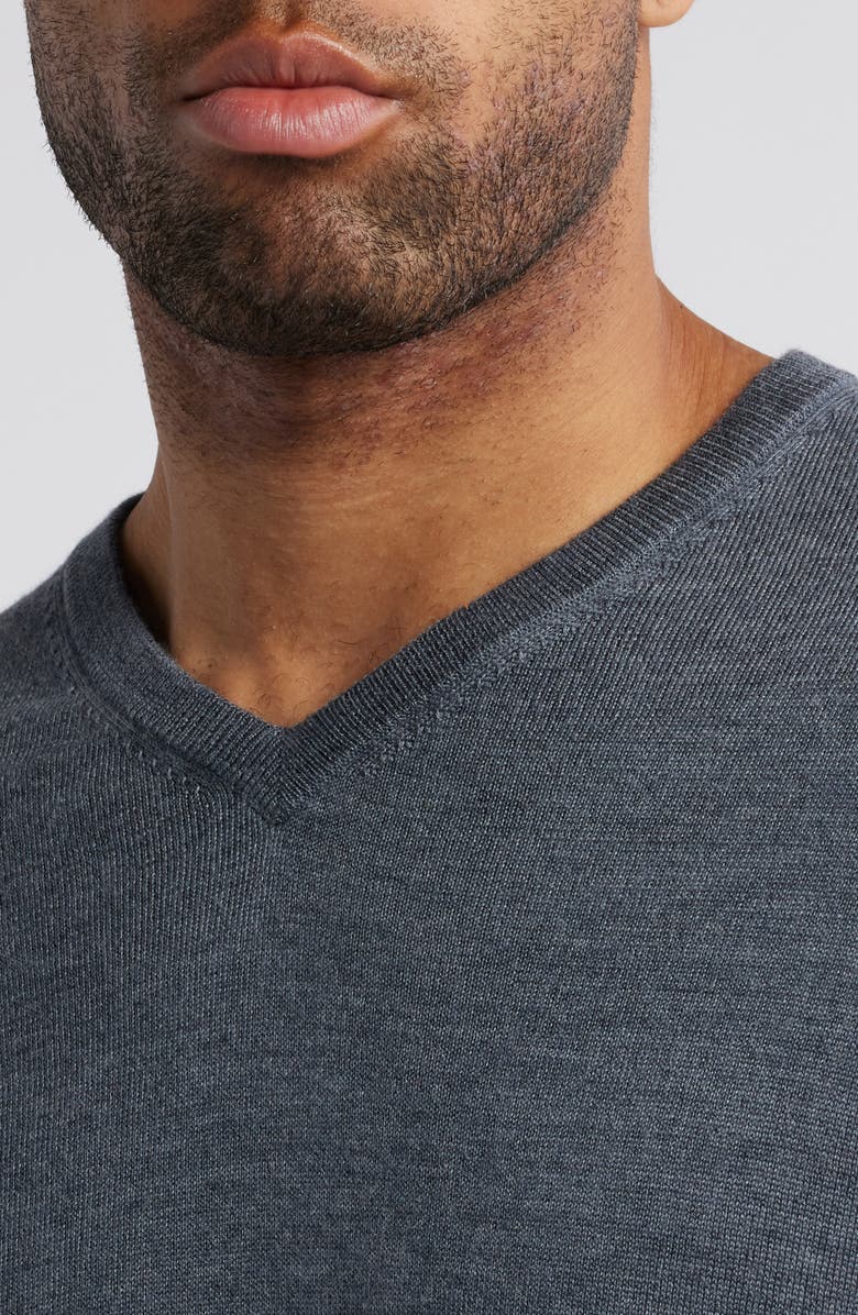 Peter Millar Autumn Crest Wool Blend V-Neck Sweater, Alternate, color, 