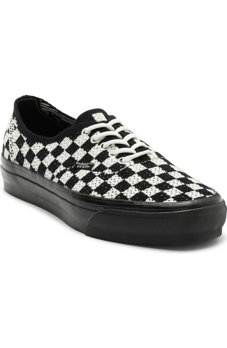 Vans Authentic 44 EK Sneaker, Main, color, Punk Check Black/Marshmallow