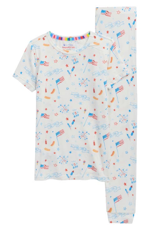 Kids' USA 250 Magnetic Fitted Two-Piece Pajamas (Baby & Toddler)