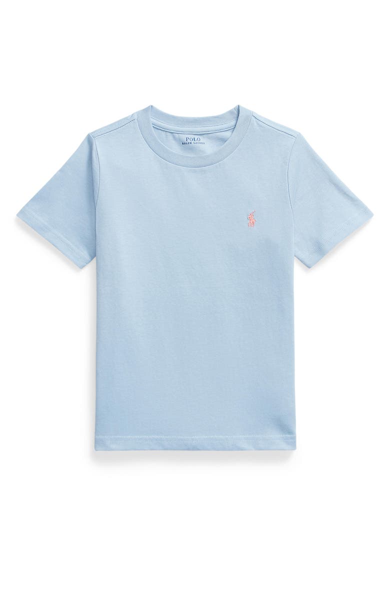 Polo Ralph Lauren Kids' Short Sleeve Cotton Jersey T-Shirt, Main, color, Estate Blue