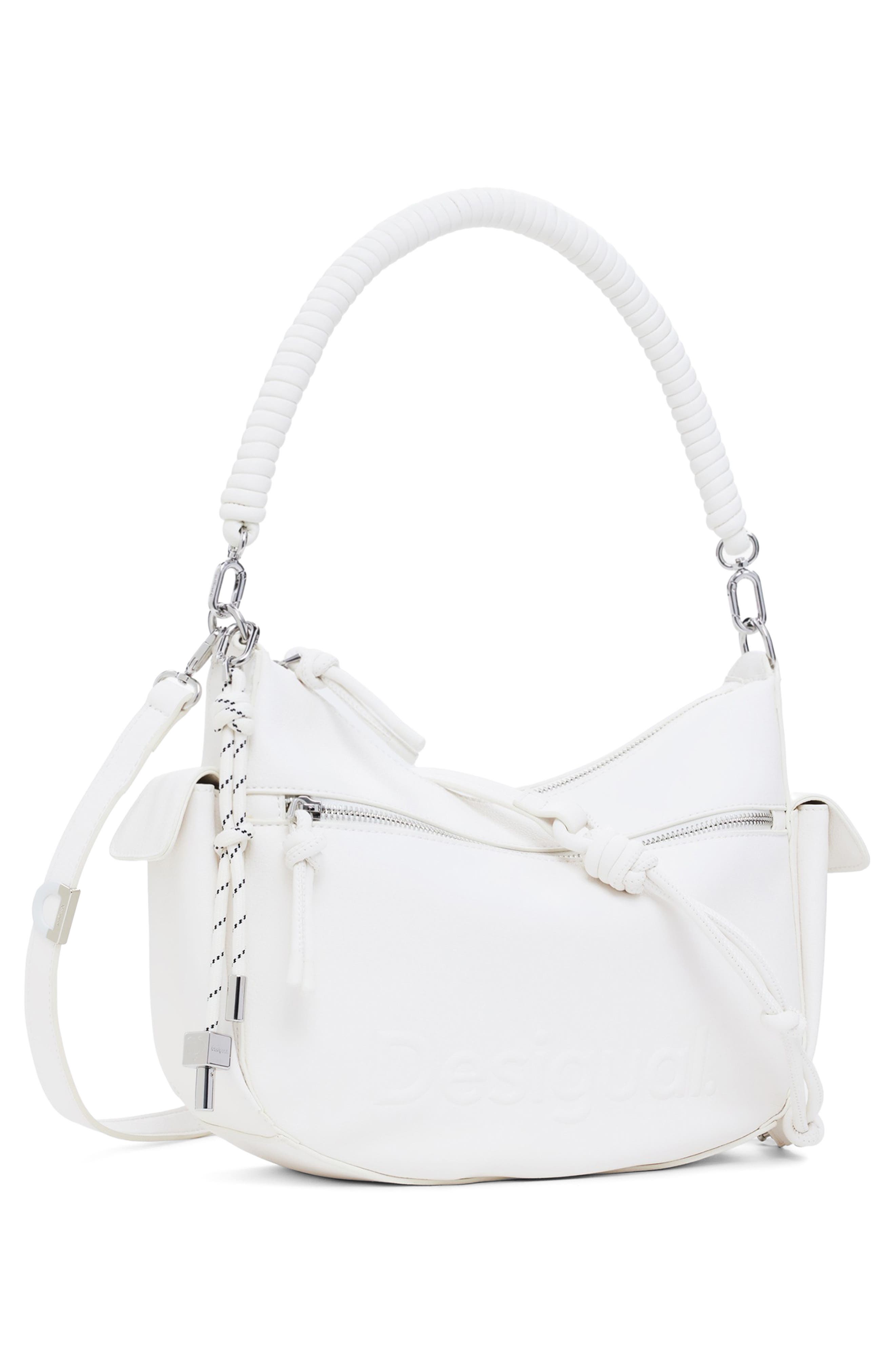 Desigual Faux Leather Convertible Crossbody Bag, Alternate, color, 