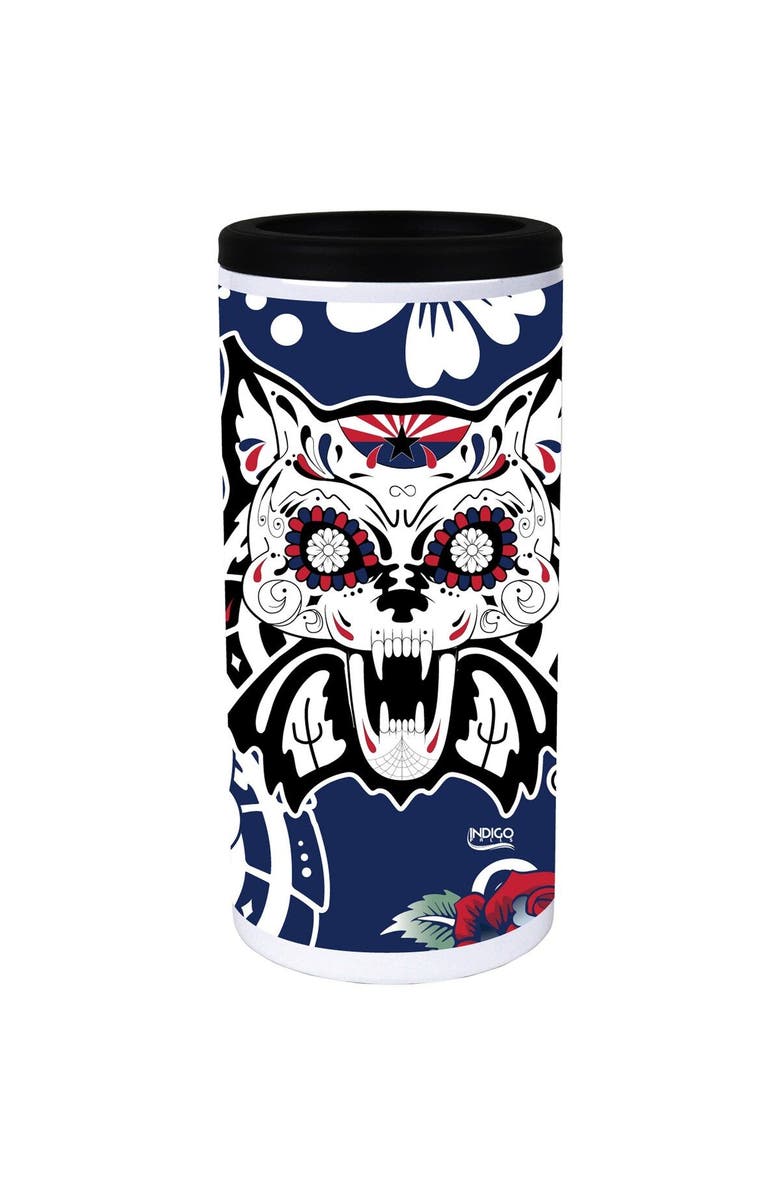 INDIGO FALLS Arizona Wildcats Dia Stainless Steel 12oz. Slim Can Cooler, Alternate, color, 
