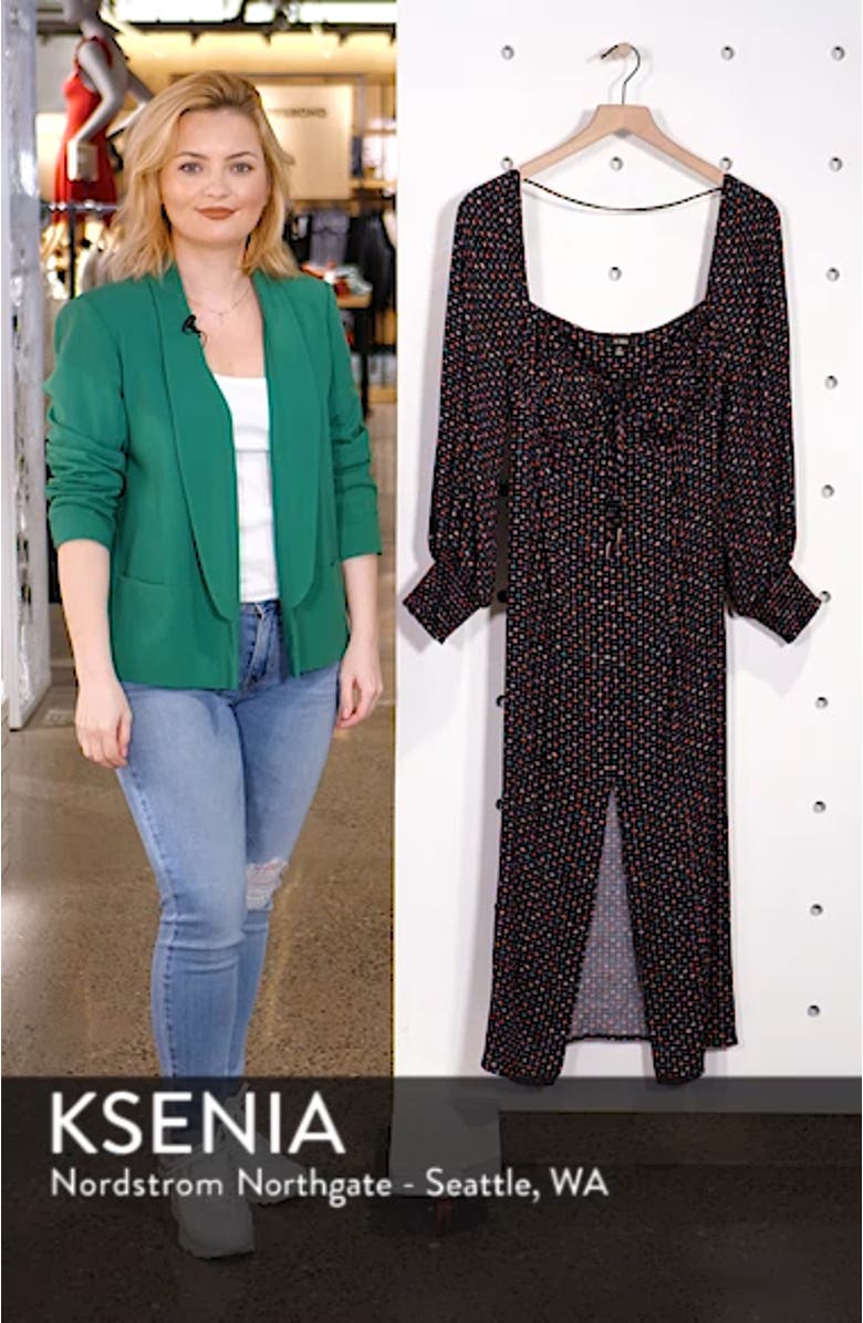 Lina Corset Midi Dress, sales video thumbnail