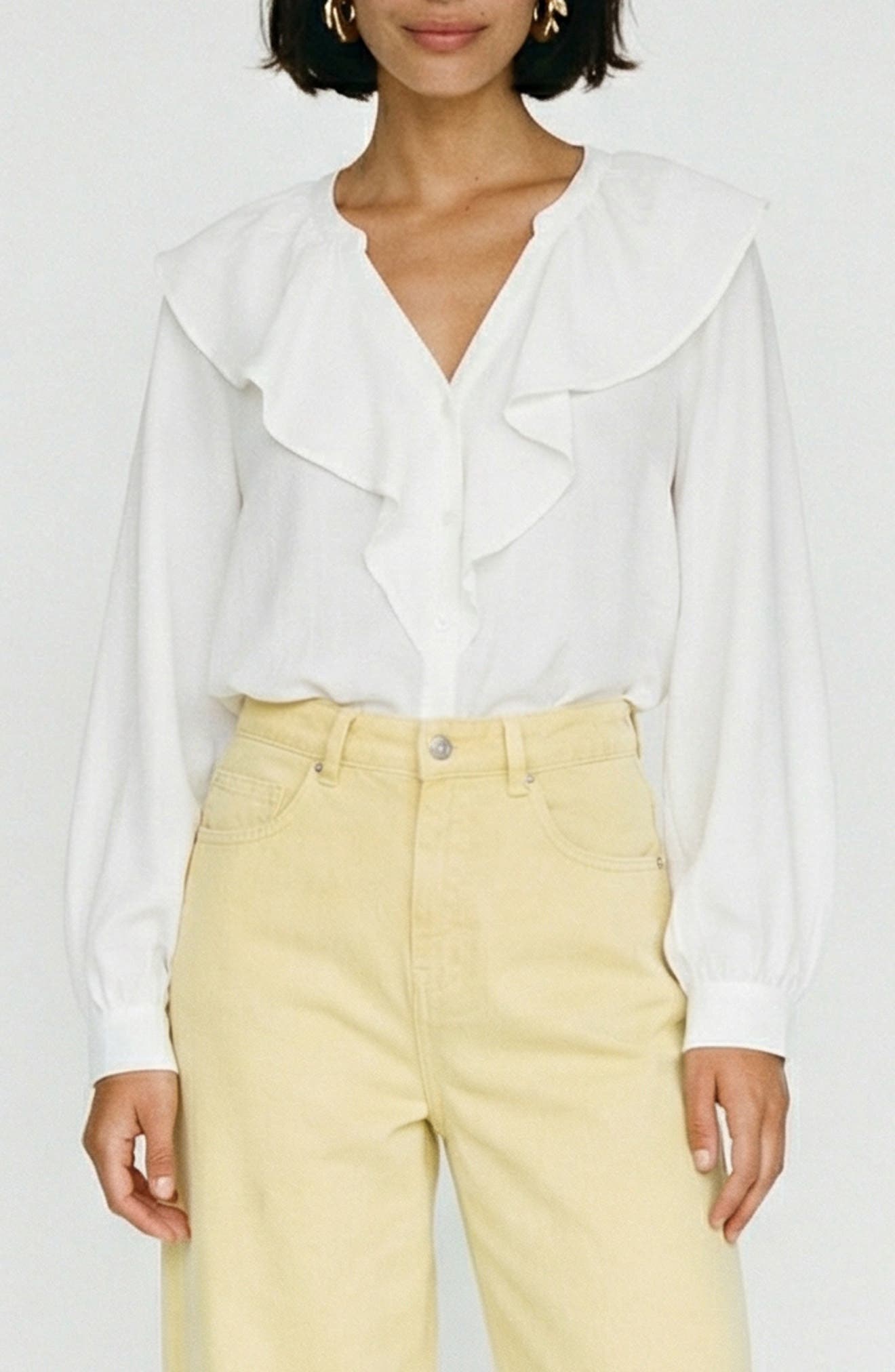 VERO MODA Kaja Frill Shirt