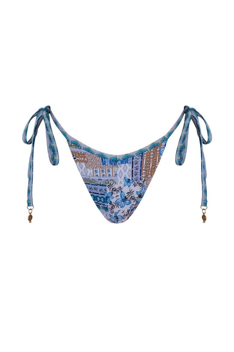 Ellie Bikini Bottom, Main, color, Baby Blue Mosaic