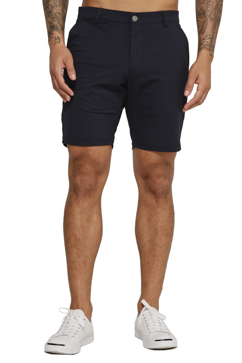 Zuma Stretch Nylon Shorts, Main, color, MIDNIGHT