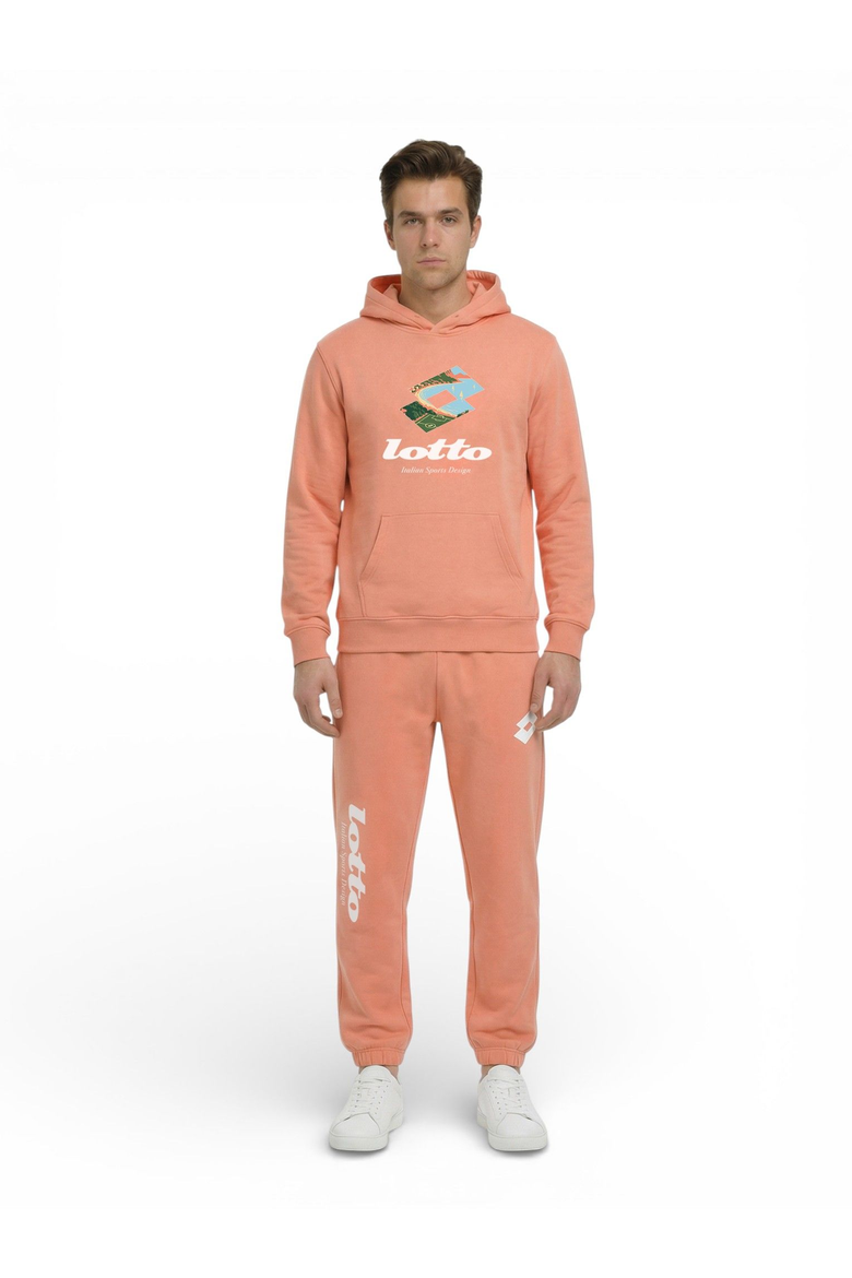 Invitational Men's Organic Cotton Hoodie, Alternate, color, Pink