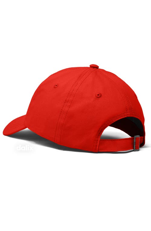 Dalix Bow Dad Cap In Red