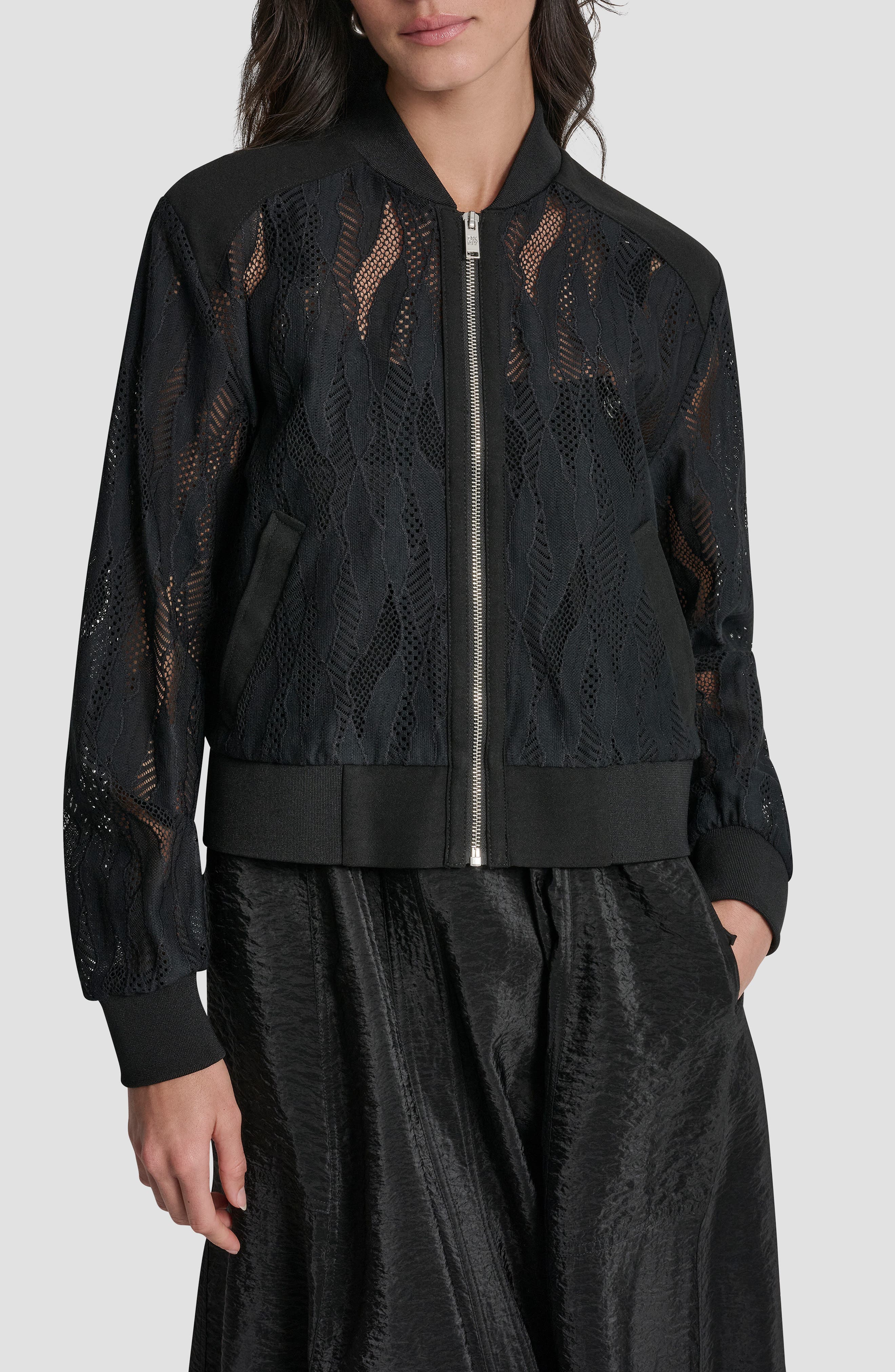 Abstract Lace Jacket
