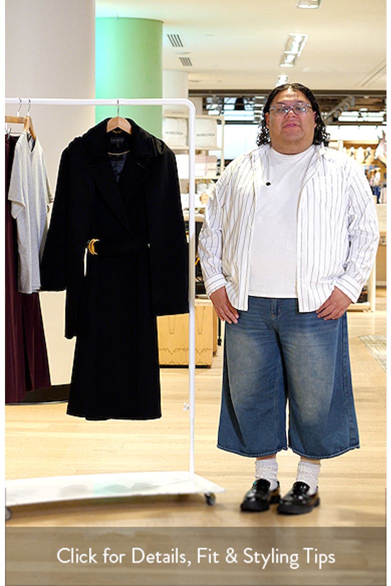 Belted Scarf Coat video