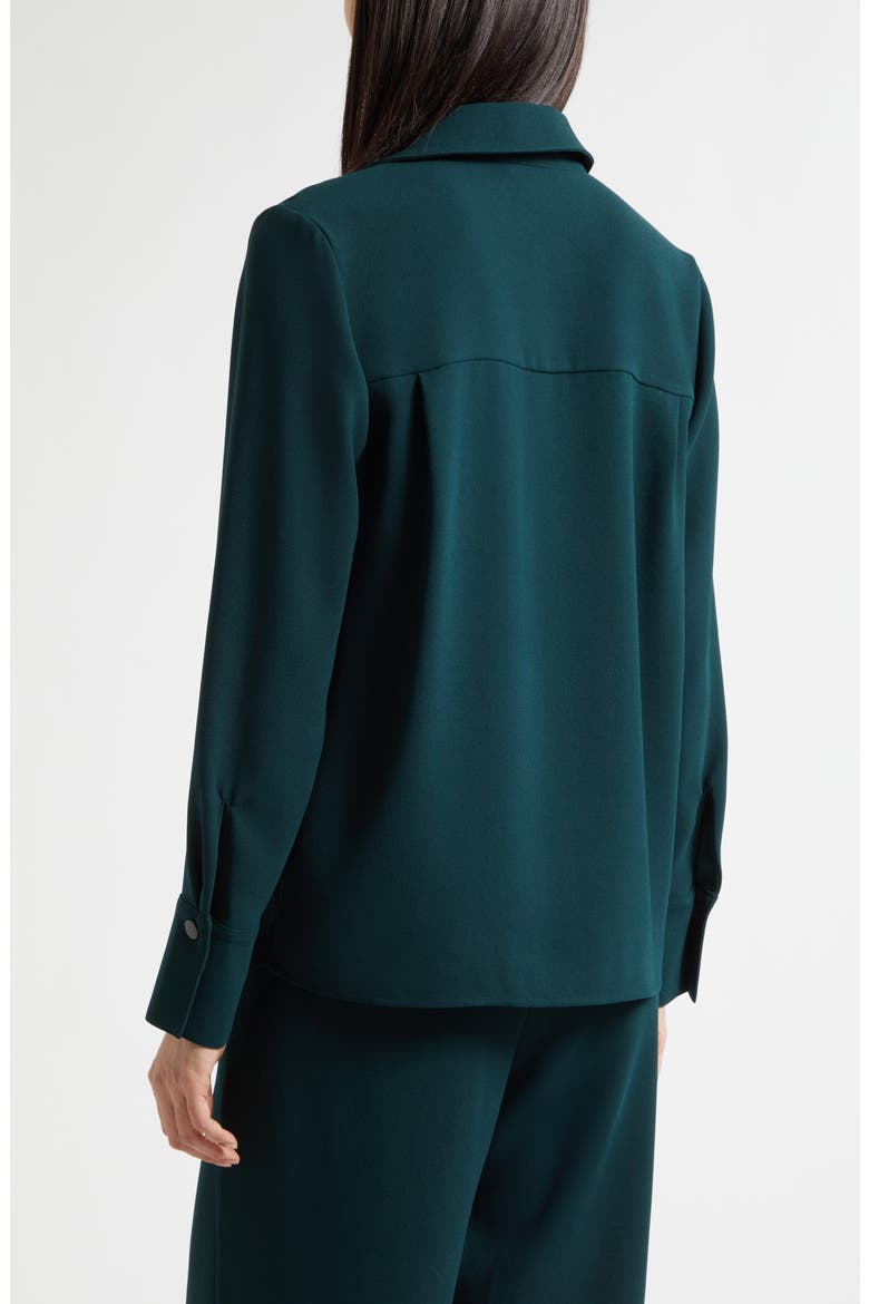 Long Sleeve Button-Up Shirt, Alternate, color, JUNIPER