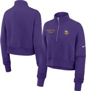 Nike Women's Nike Purple Minnesota Vikings Primetime Phoenix Half-Zip Sweatshirt