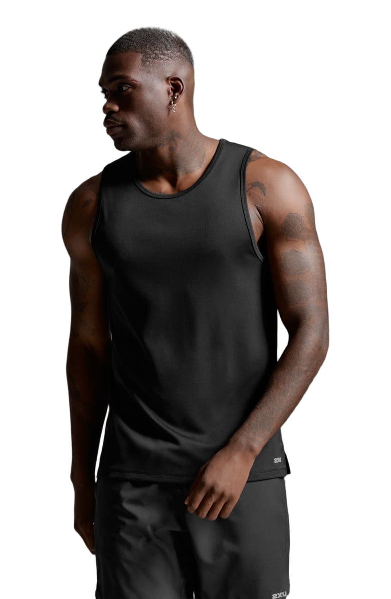 2XU Aero Tank, Main, color, Black/Silver Reflective