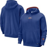 Nike Men's Nike  Blue New York Knicks 2025/26 City Edition Courtside Remix Premium Hoodie