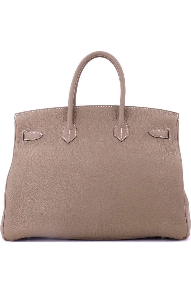 Pre-Owned Hermes Birkin Handbag Grey Togo with Palladium Hardware 35, Alternate, color,