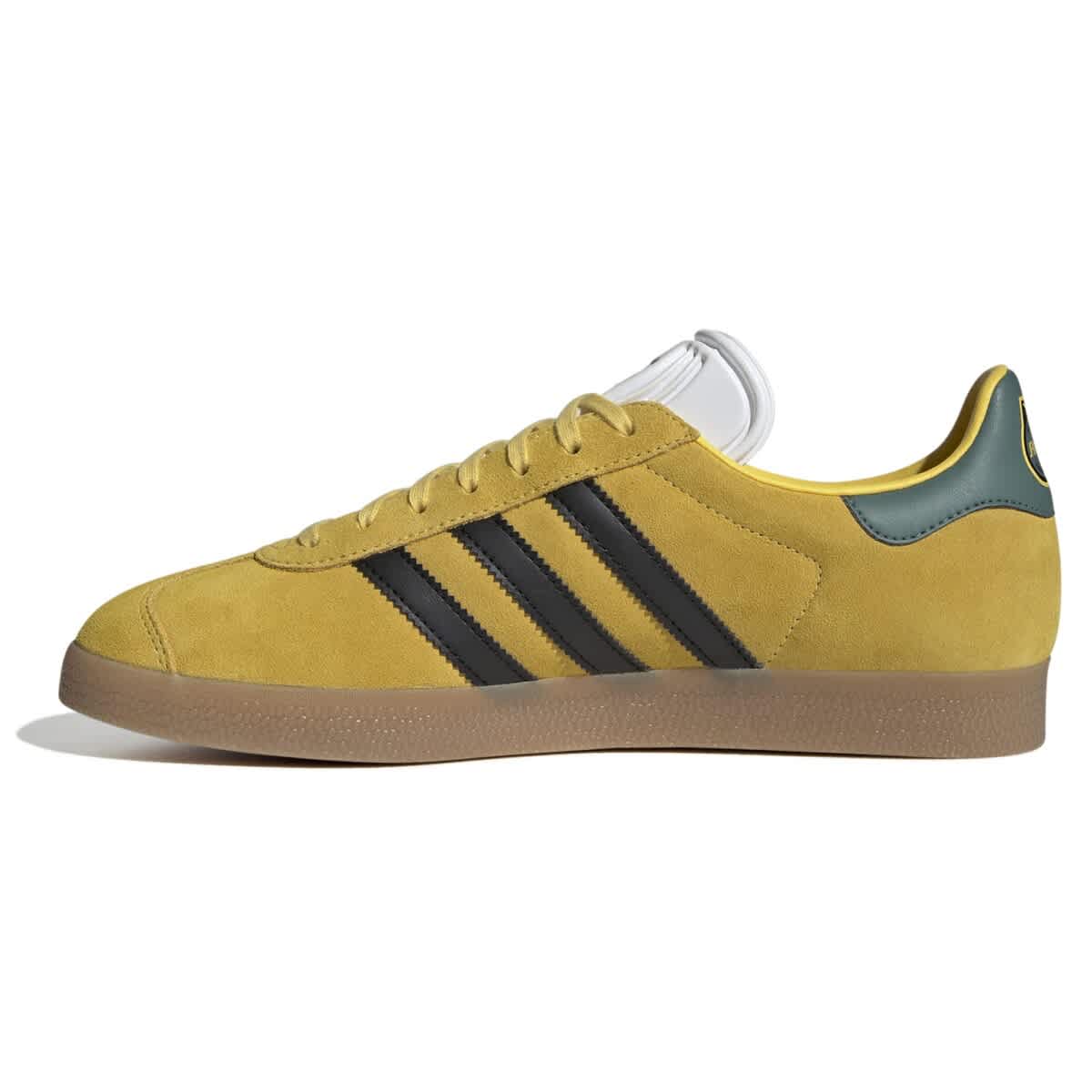 adidas Originals Men's adidas Originals Yellow Jamaica National Team Lifestyler Gazelle Shoes, Main, color, 