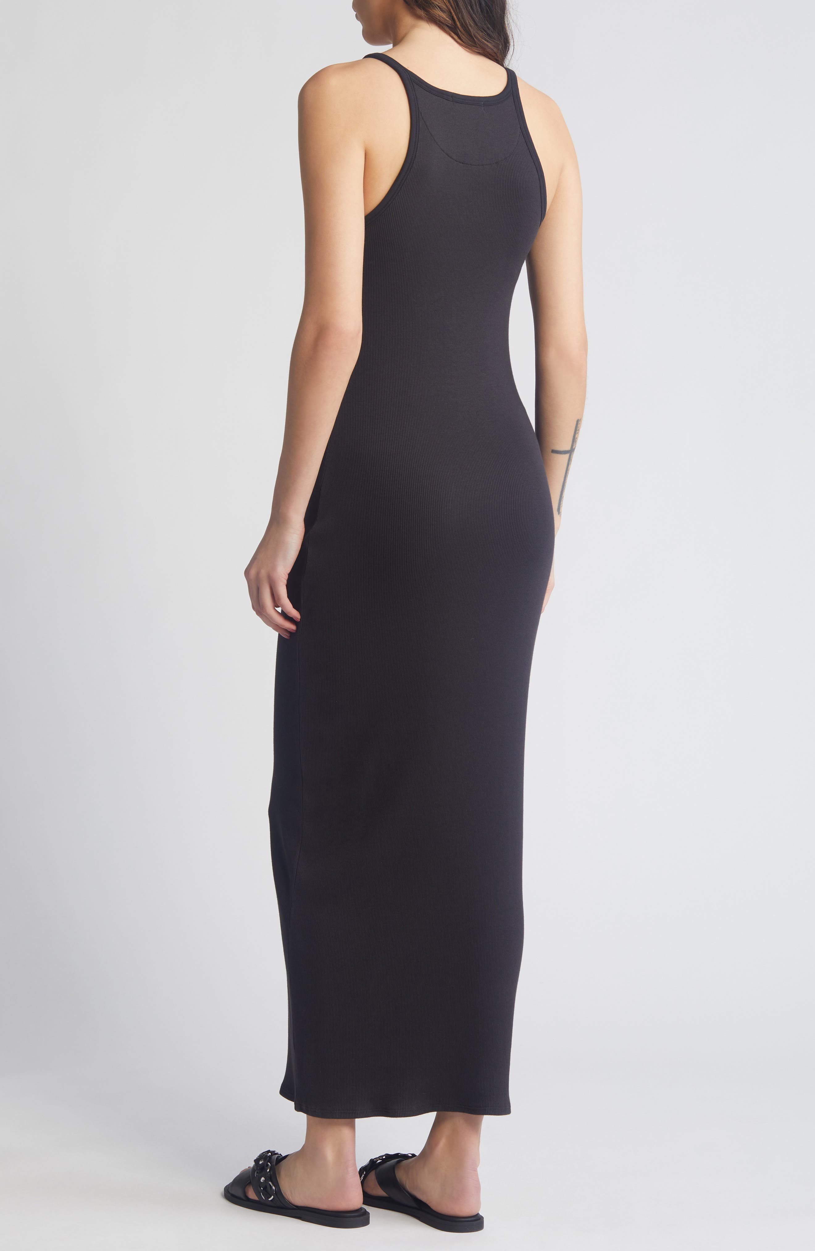 rag & bone The Essential Rib String Tank Maxi Dress (Women) | Nordstromrack