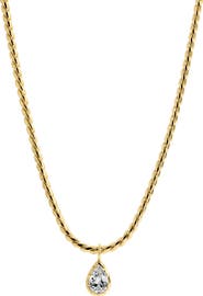 LILI CLASPE Bruna Pear Necklace