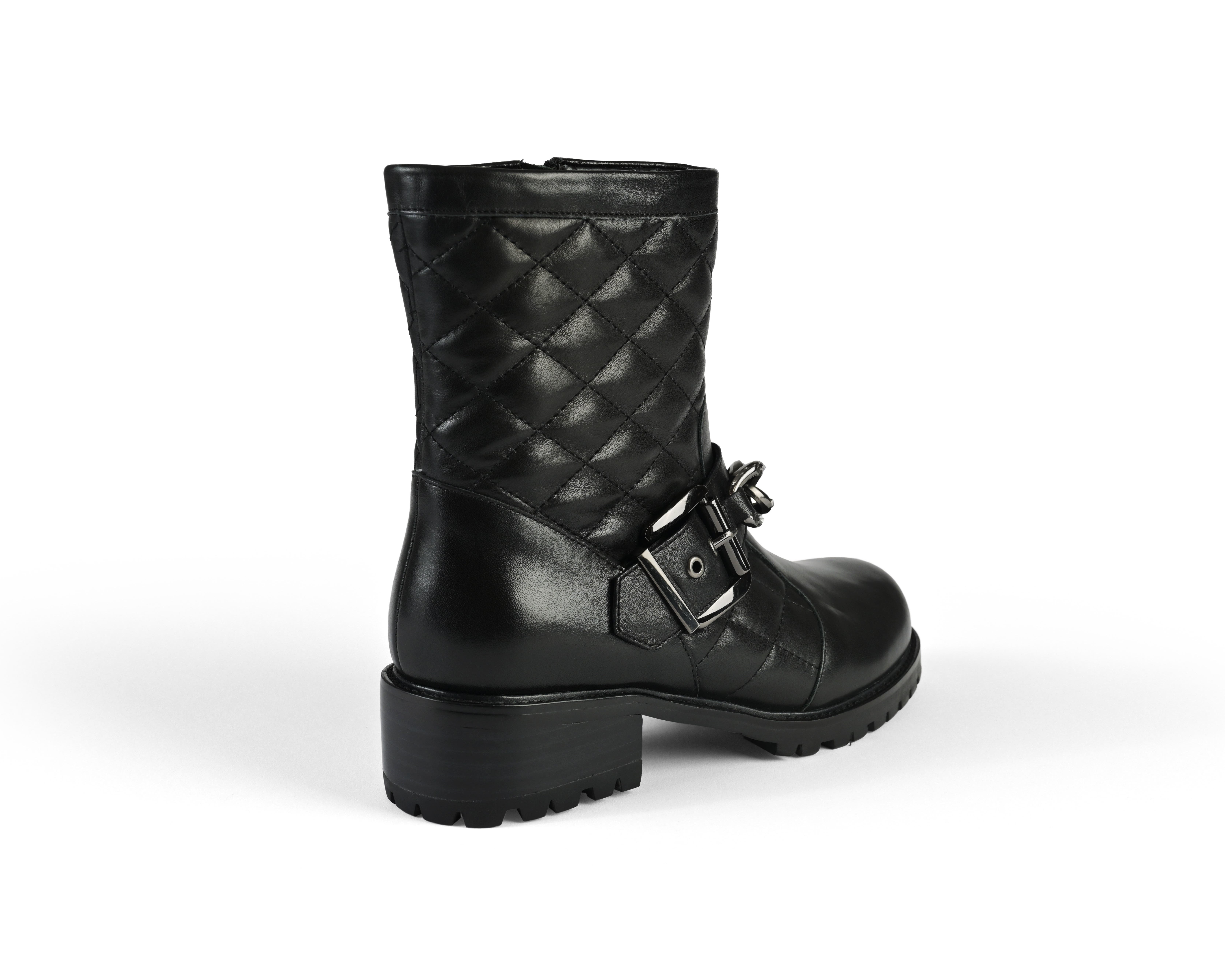 Allegra James Cate Biker Bootie, Alternate, color, 