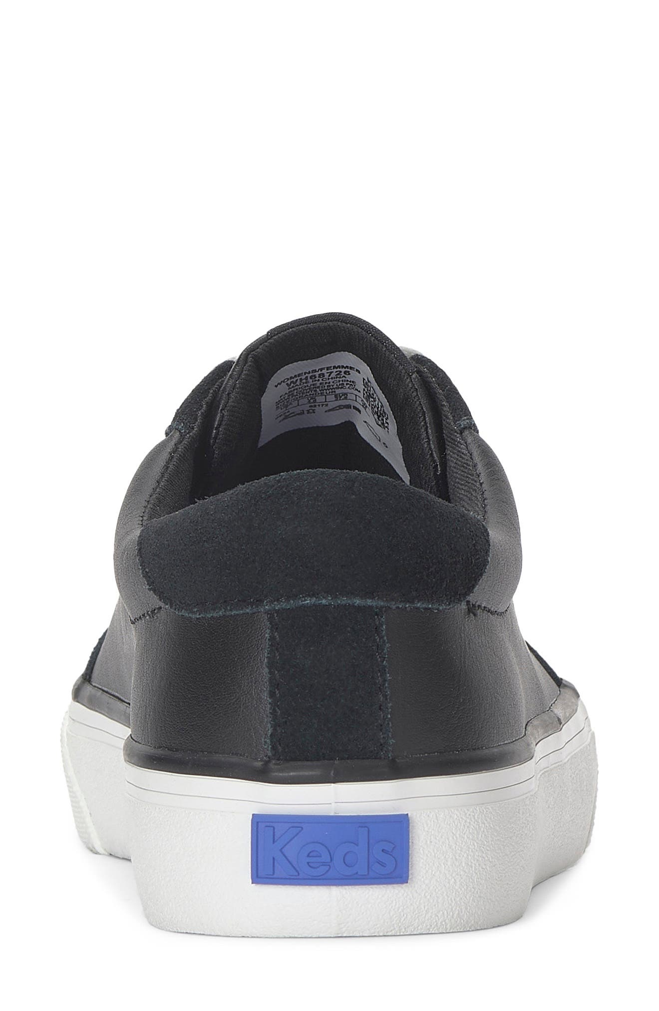 Keds<sup
®</sup
 Jump Kick T-Toe Sneaker, Alternate, color, Black