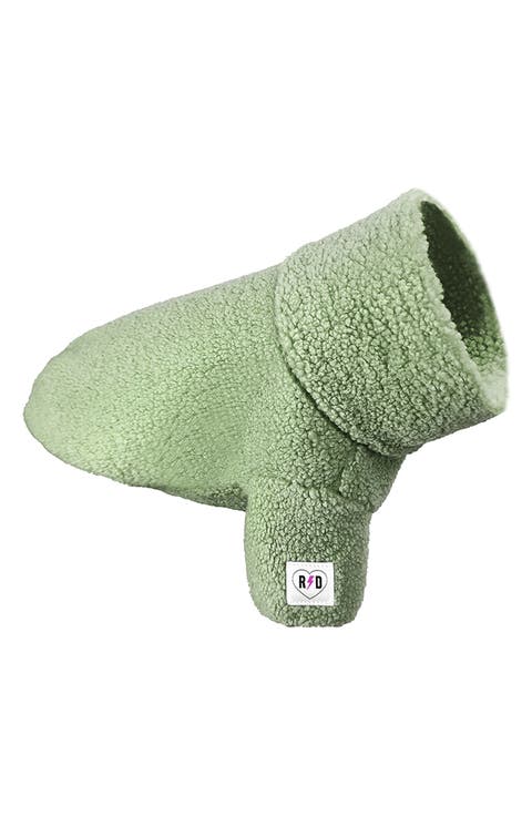 Boho Faux Shearling Pullover Dog Sweater