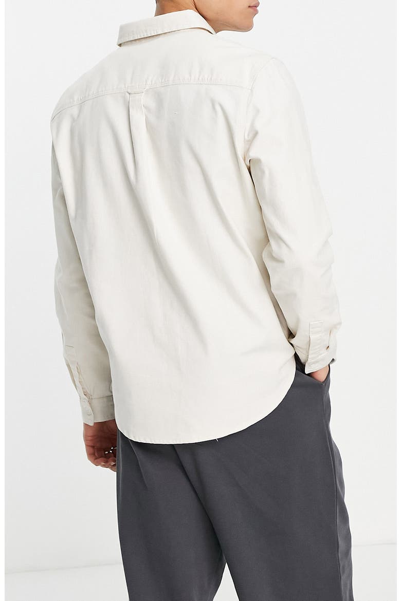 Heavyweight Cotton Overshirt, Alternate, color, STONE