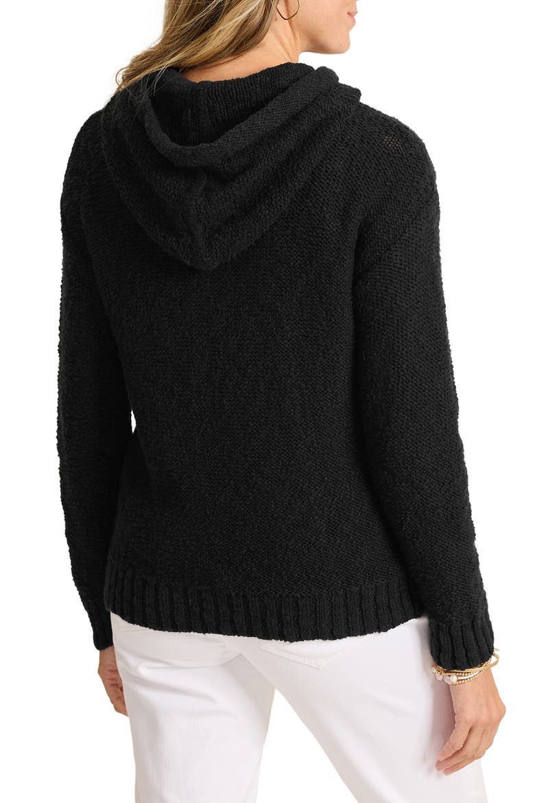 Bayshore Cotton Hoodie, Alternate, color, BLACK