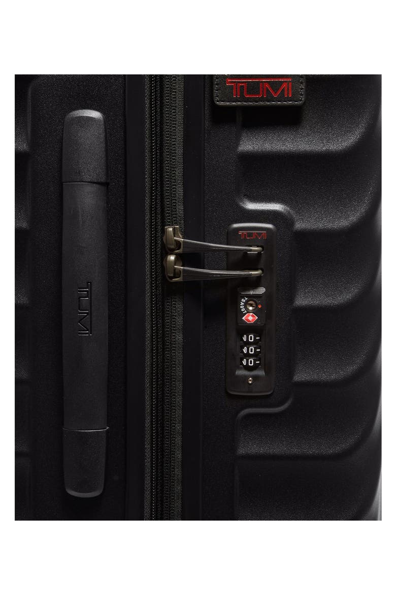 19 Degree Large Expandable Checked Luggage, Alternate, color, BLACK TEXTURE