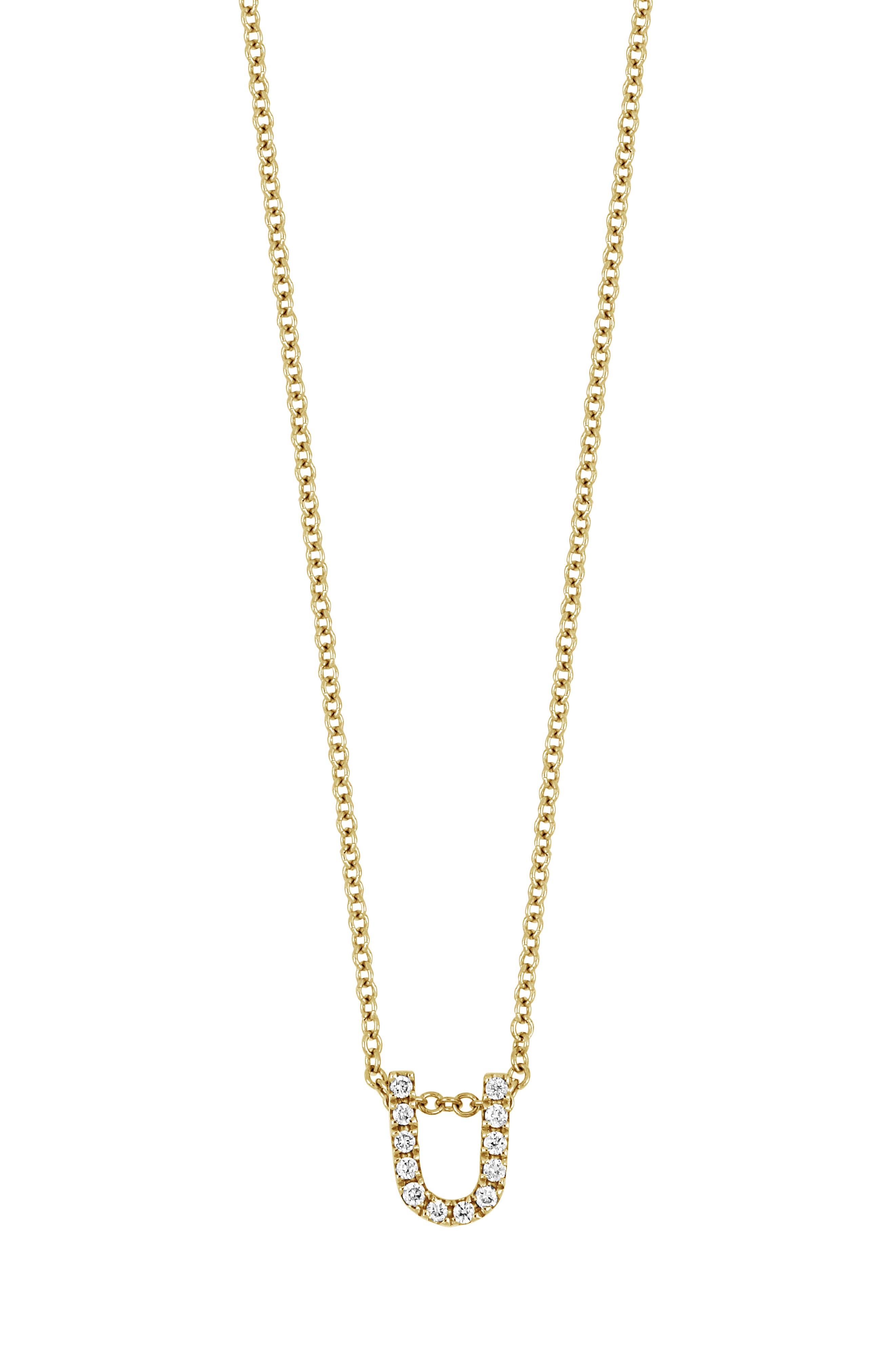 18K YELLOW GOLD - U