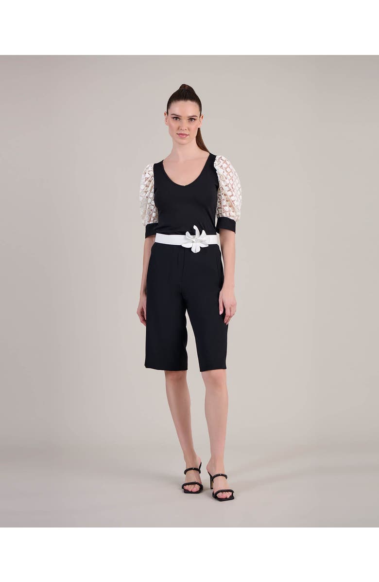 Anne Fontaine Brook T-Shirt, Alternate, color, Black