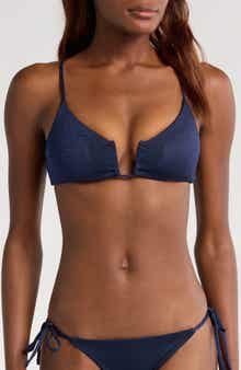Maaji Midnight Blue Bia Reversible Bikini Top