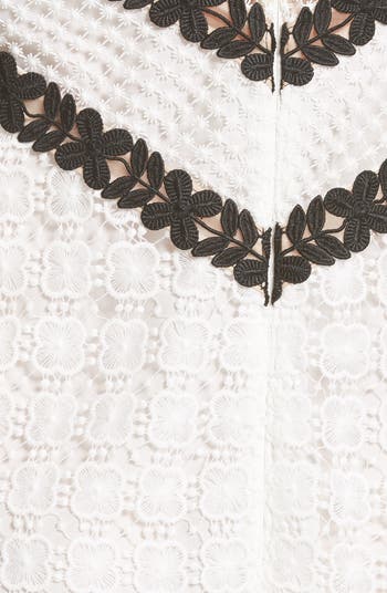 ワンピース self-portrait petalmonochrome mini dress Self-Portrait Petal Monochrome Minidress | Nordstrom