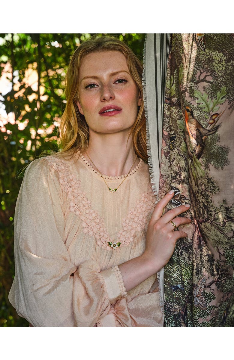 Fable England Woodland Tales Scarf, Alternate, color, Multi Colour