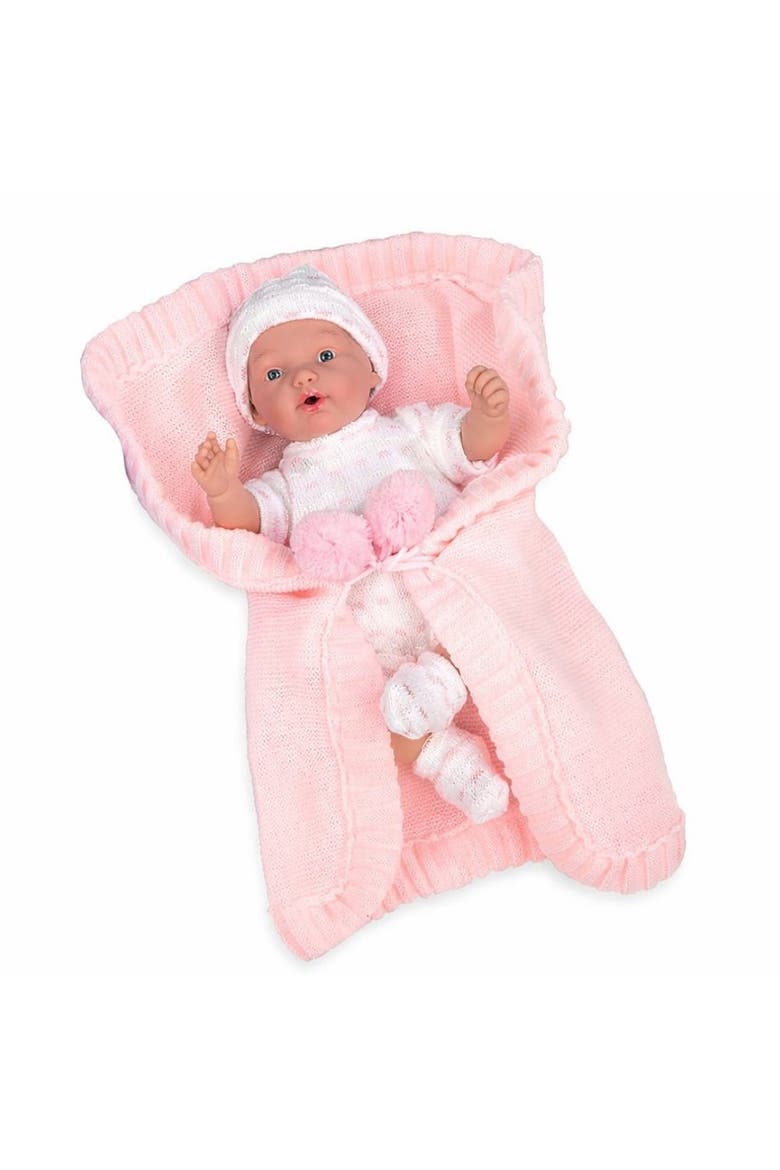 Elegance Doll Crying Hanne With Blanket, Alternate, color, Multicolored