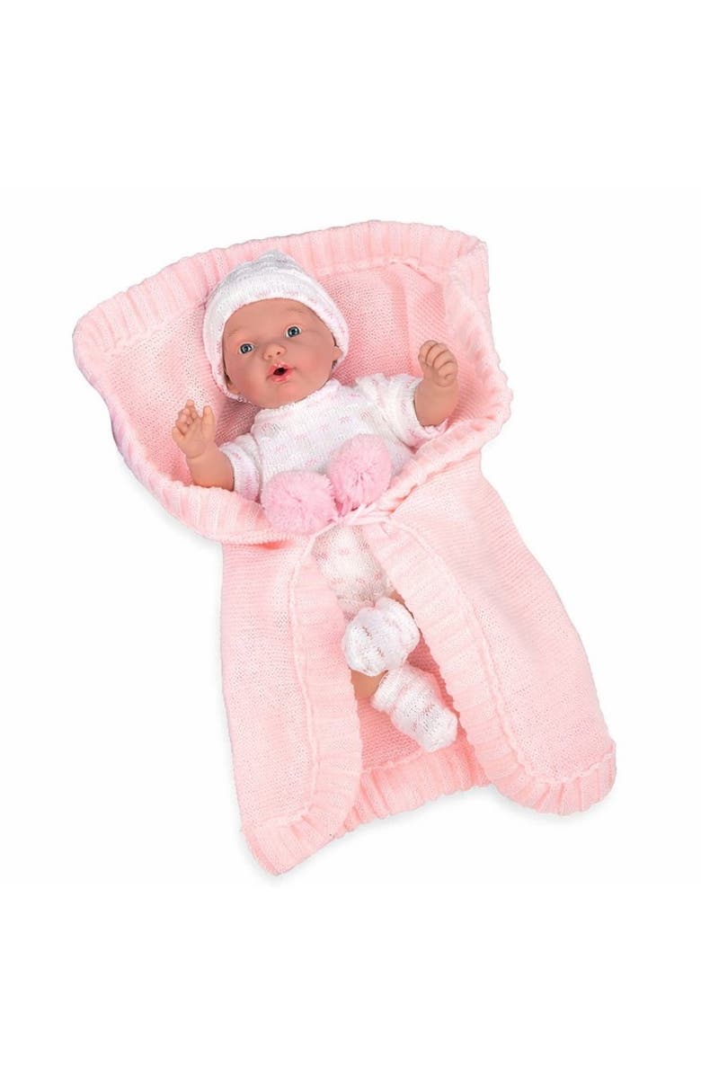 Munecas Arias Elegance Doll Crying Hanne With Blanket, Alternate, color, Multicolored
