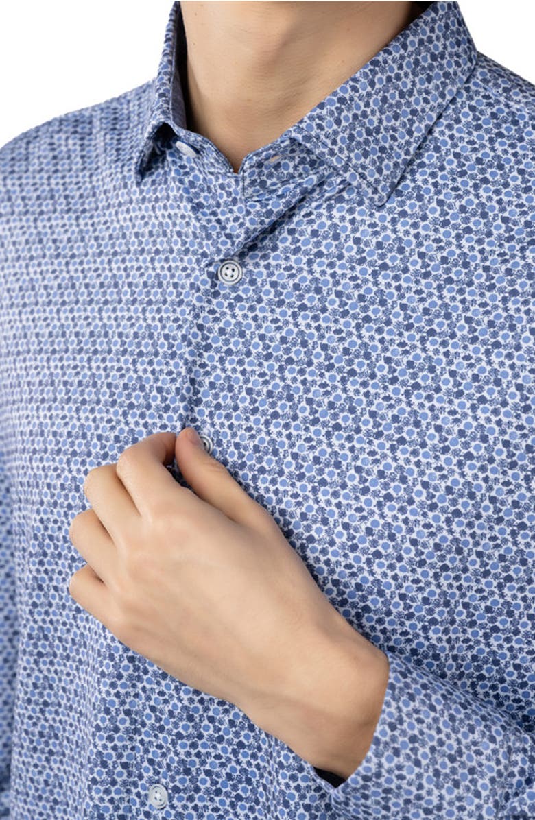 Luchiano Visconti Circular Shirt Long sleeve, Alternate, color, Multi