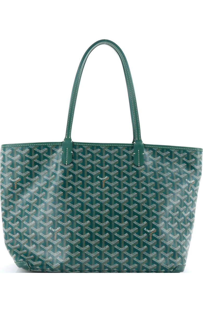 Pre-Owned Goyard Artois Tote Coated Canvas PM, Main, color, Green