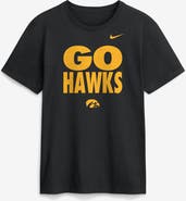 Nike Men's Nike Black Iowa Hawkeyes 2026 Sideline Dri-FIT Slogan T-Shirt