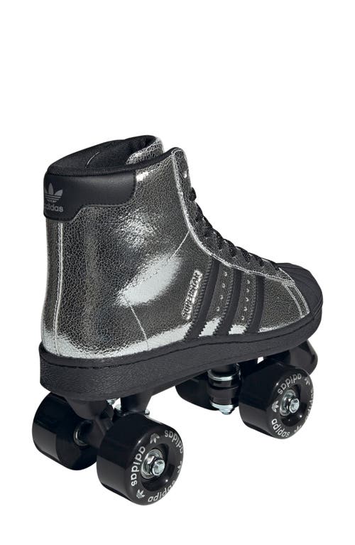 Adidas Originals Adidas Superstar 82 Roller Skate In Silver Met./core Black/white