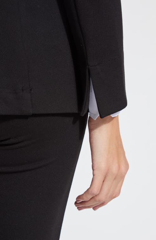 Lyssé One-button Ponte Blazer