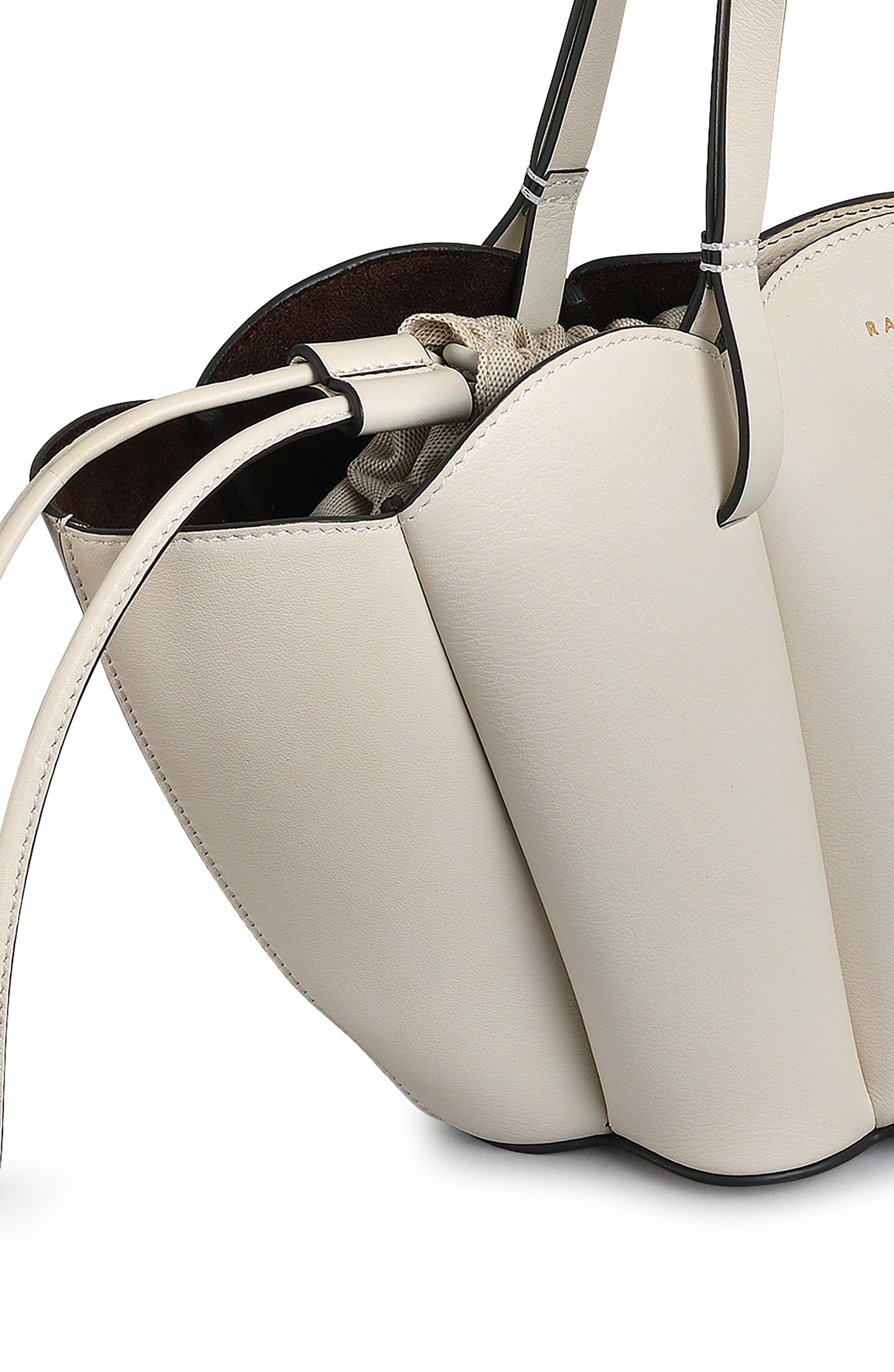 Radley x Kentucky Derby Lily Small Leather Tote, Alternate, color, Chalk